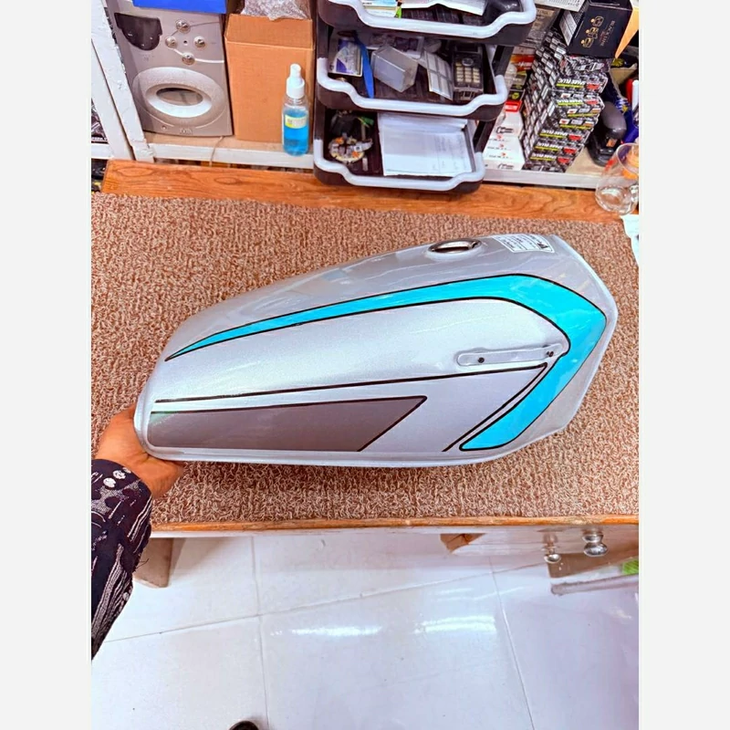 باک موتور سیکلت هندا انژکتور نقره ای 74