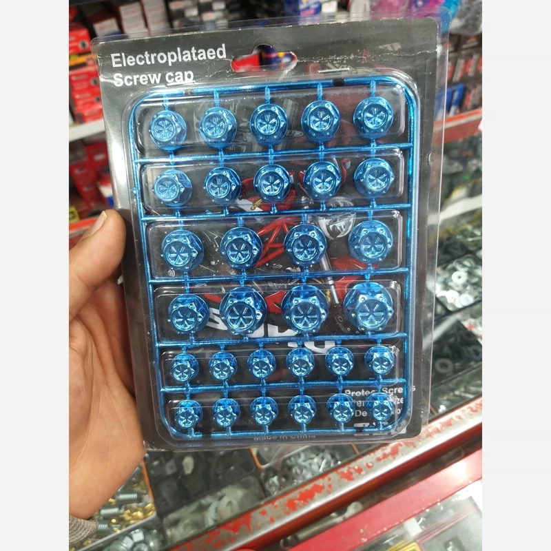 گل پیچ لاکی انجین خارجی آبی